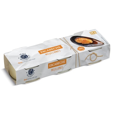 Mejillones en escabeche Dia Mari Marinera 3 x 43 g-0