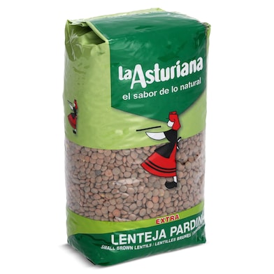 Lentejas pardinas La Asturiana 500 g-0
