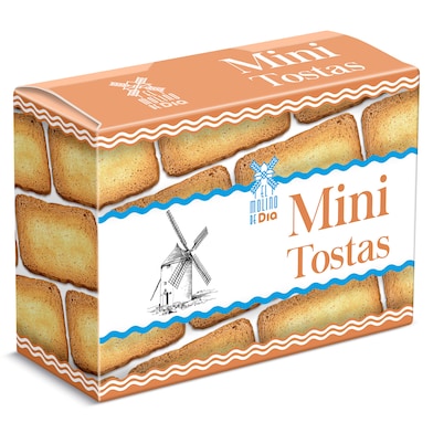 Mini tostas El Molino de Dia 100 g-0