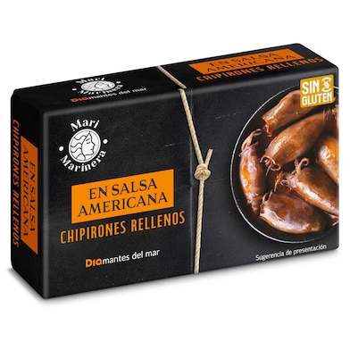 Chipirones rellenos en salsa americana Dia Mari Marinera 72 g-0