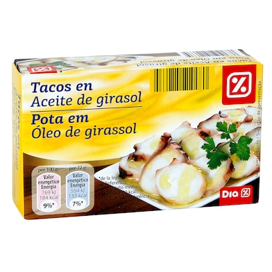 Tacos en aceite de girasol Dia 72 g-0
