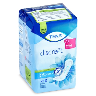 Compresas de incontinencia extra Tena 10 unidades-0