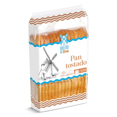 Pan tostado El Molino de Dia 270 g-0