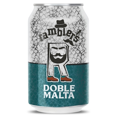 Cerveza doble malta Dia Ramblers 33 cl-0