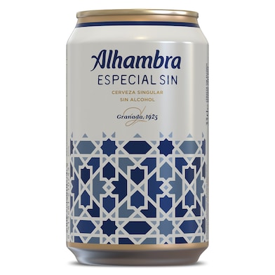Cerveza sin alcohol Alhambra 33 cl-0