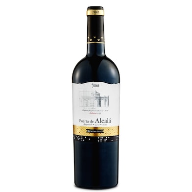 Vino tinto reserva D.O. Madrid Puerta de Alcalá 75 cl-0