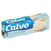 Atún claro al natural Calvo 3 x 56 g