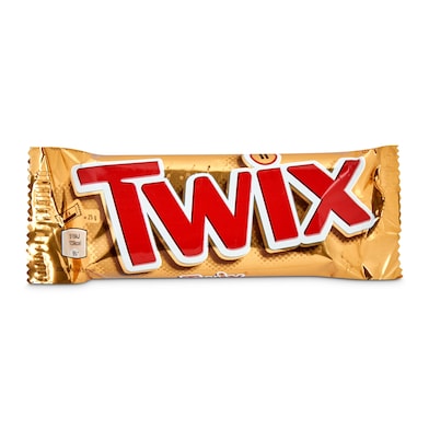 Barritas de chocolate rellenas de caramelo y galleta Twix 50 g-0