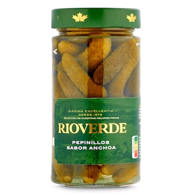 Pepinillos sabor anchoa Rioverde 180 g-0