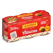 Aceitunas rellenas de anchoa La española 3 x 50 g