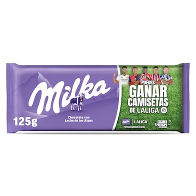 Chocolate con leche Milka 125 g-0