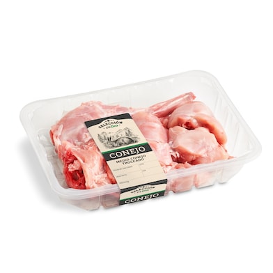 Medio conejo troceado Selección de Dia 750 g aprox.-0