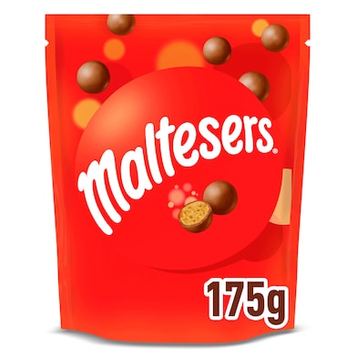 Bolitas de chocolate rellenas de leche malteada Maltesers 175 g-0