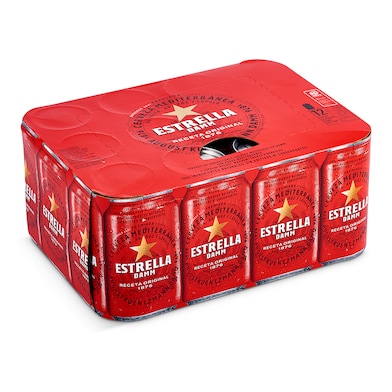 Cerveza Estrella Damm pack 12 x 33 cl-0