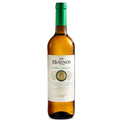 Vino blanco verdejo D.O. Valdepeñas  Molinos 75 cl-0
