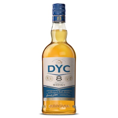 Whisky 8 años Dyc 70 cl-0