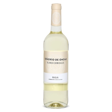 Vino blanco semidulce D.O. Rioja Señorío de Ondas 75 cl-0