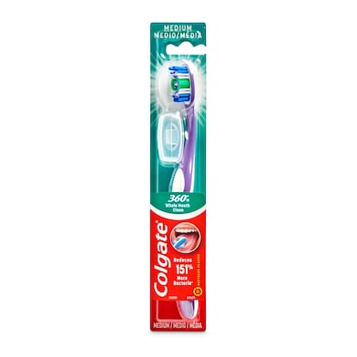 Cepillo dental medio 360º Colgate 1 unidad-0