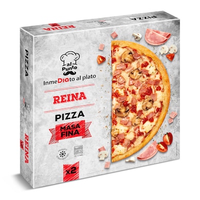 Pizza reina 2 unidades Dia Al Punto 700 g-0