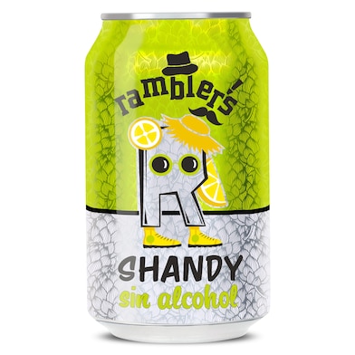 Cerveza shandy sin alcohol Dia Ramblers 33 cl-0