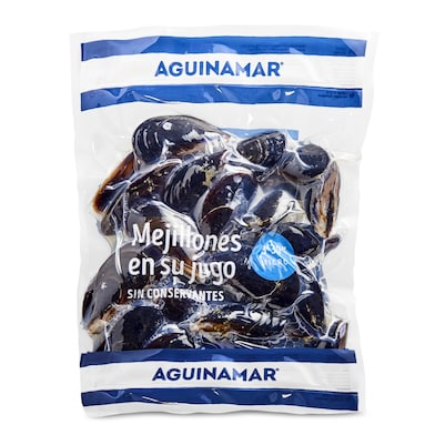 Mejillones cocidos en su jugo Aguinamar 1 Kg-0