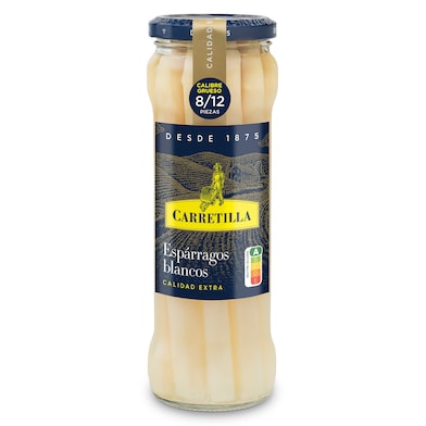 Espárragos blancos 8/12 piezas Carretilla 205 g-0