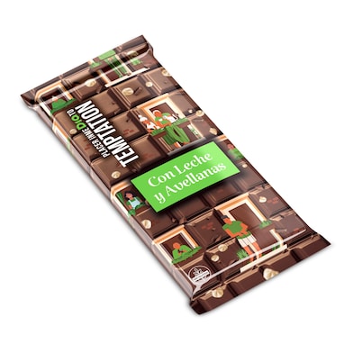 Chocolate con leche y avellanas Dia Temptation 150 g-0