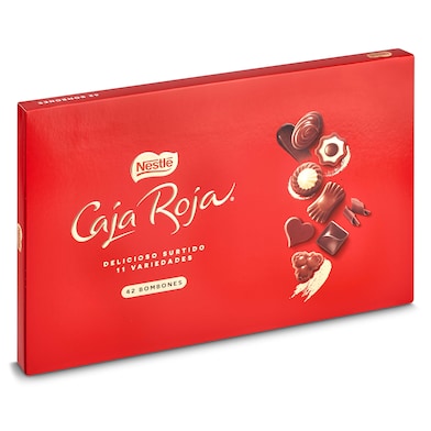 Bombones Nestlé Caja Roja 398 g-0 Bombones Nestlé Caja Roja 398 g-0
