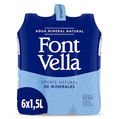 Agua mineral Font Vella pack 6 x 1.5 L-0