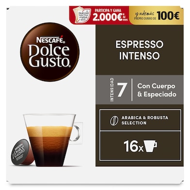 Cápuslas de café expresso intenso Dolce Gusto 16 unidades-0