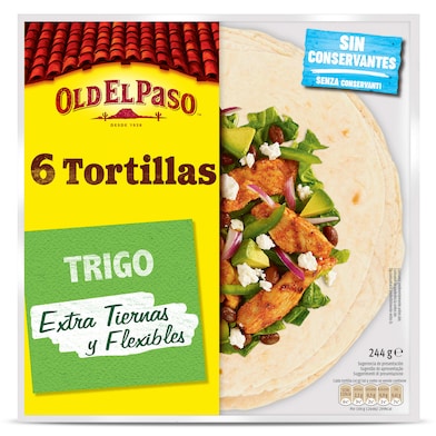 Tortillas de trigo Old El Paso 244 g-0