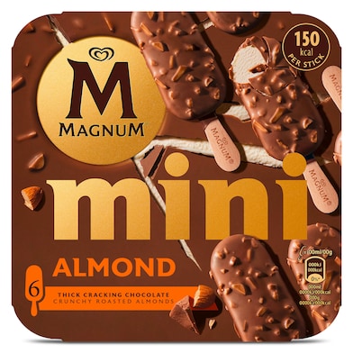 Magnum mini almendrado 6 x 44 g-0